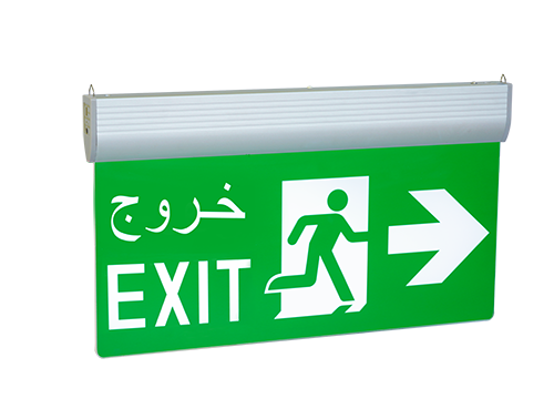 EMERGENCY EXIT LIGHT ESA18-GA - GARRINI